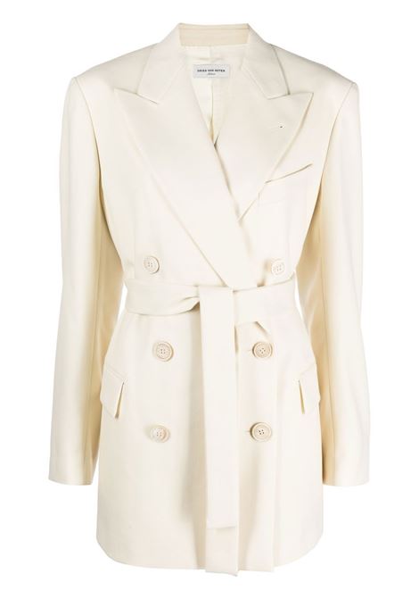 giacca oversize con cintura DRIES VAN NOTEN | Giacca | BOMEOS5250005
